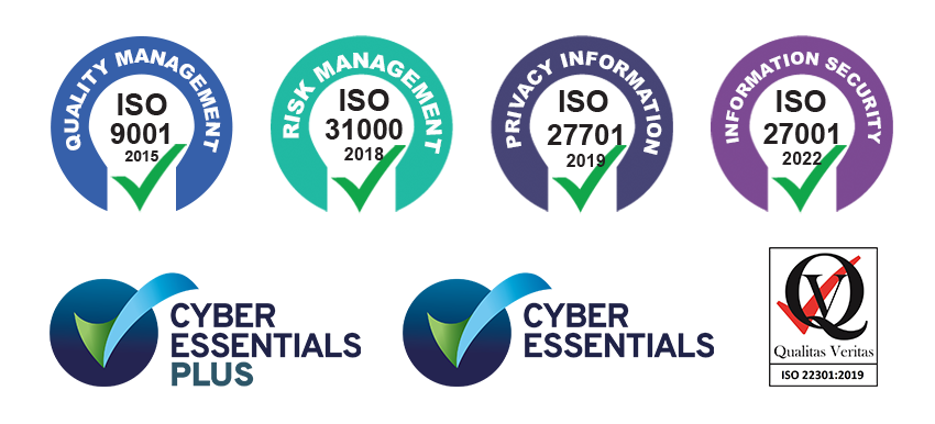 ISO certifications